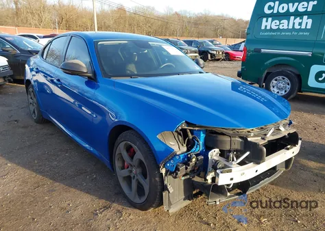 2017 Alfa Romeo Giulia Awd from USA, damaged, VIN ZARFAEDN1H7558720